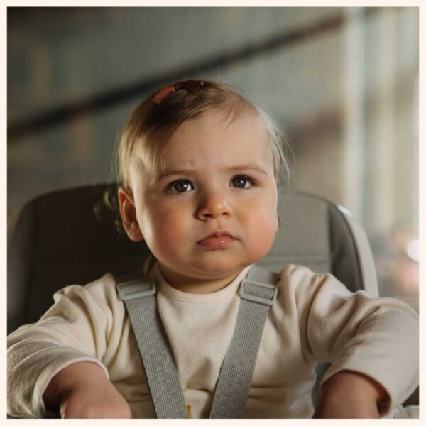 Baby in een commercial voor Maxi-Cosi